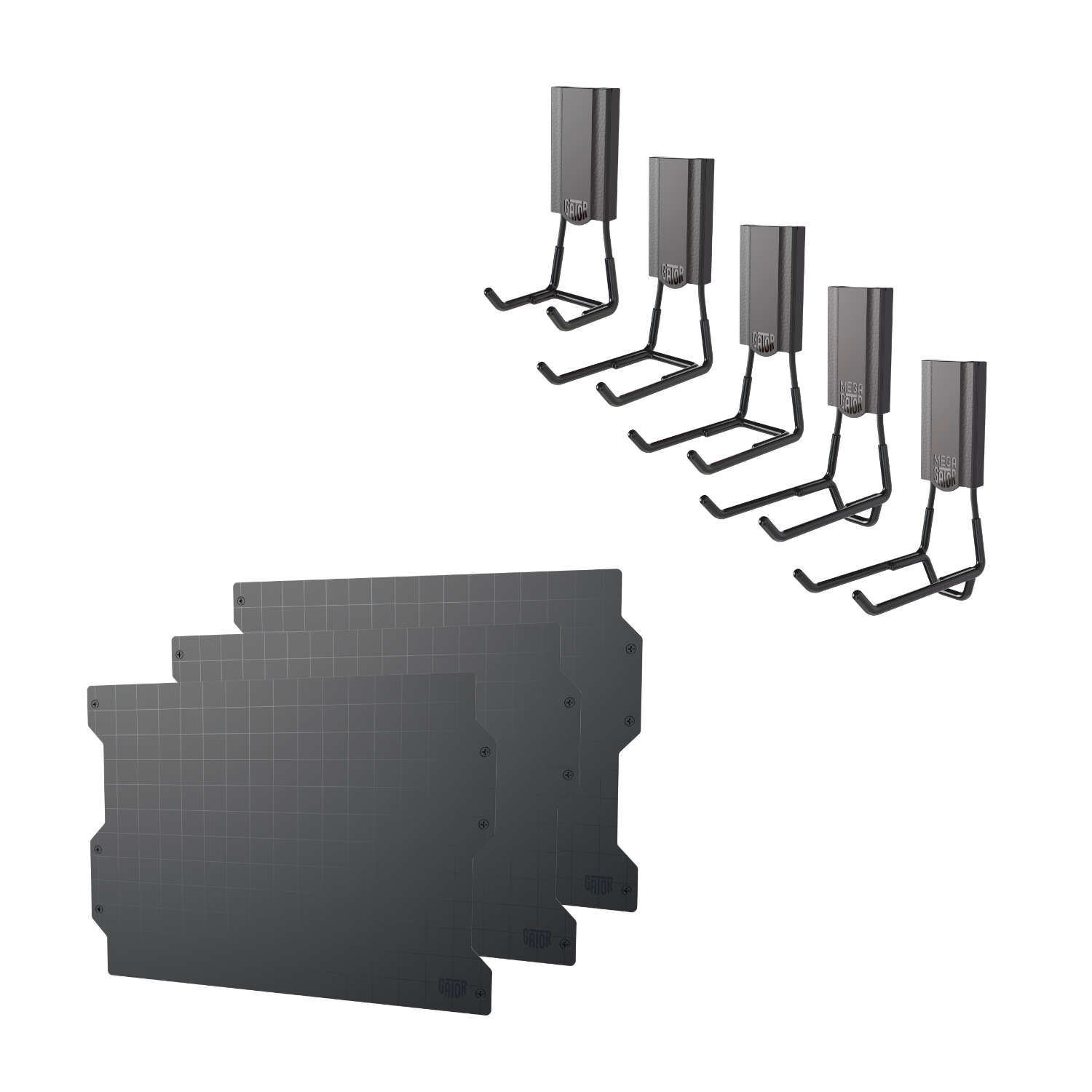 50" Magnetic Wall Storage System Kit