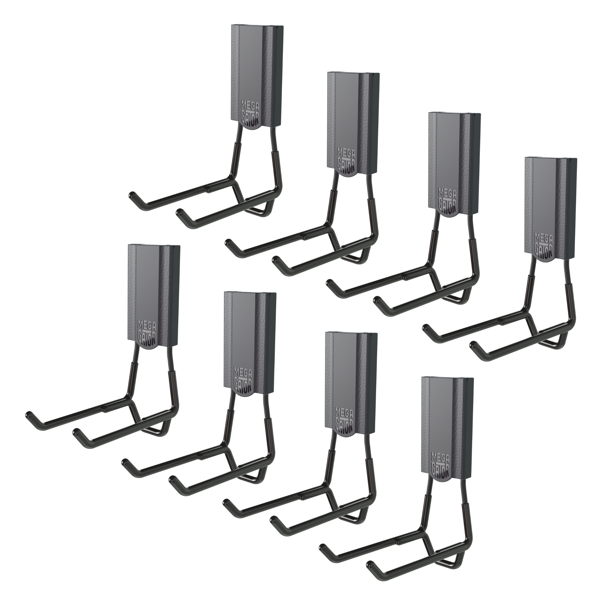 4.5" MEGA Open Magnetic Hook 8-Pack - Holds up to 45 lbs