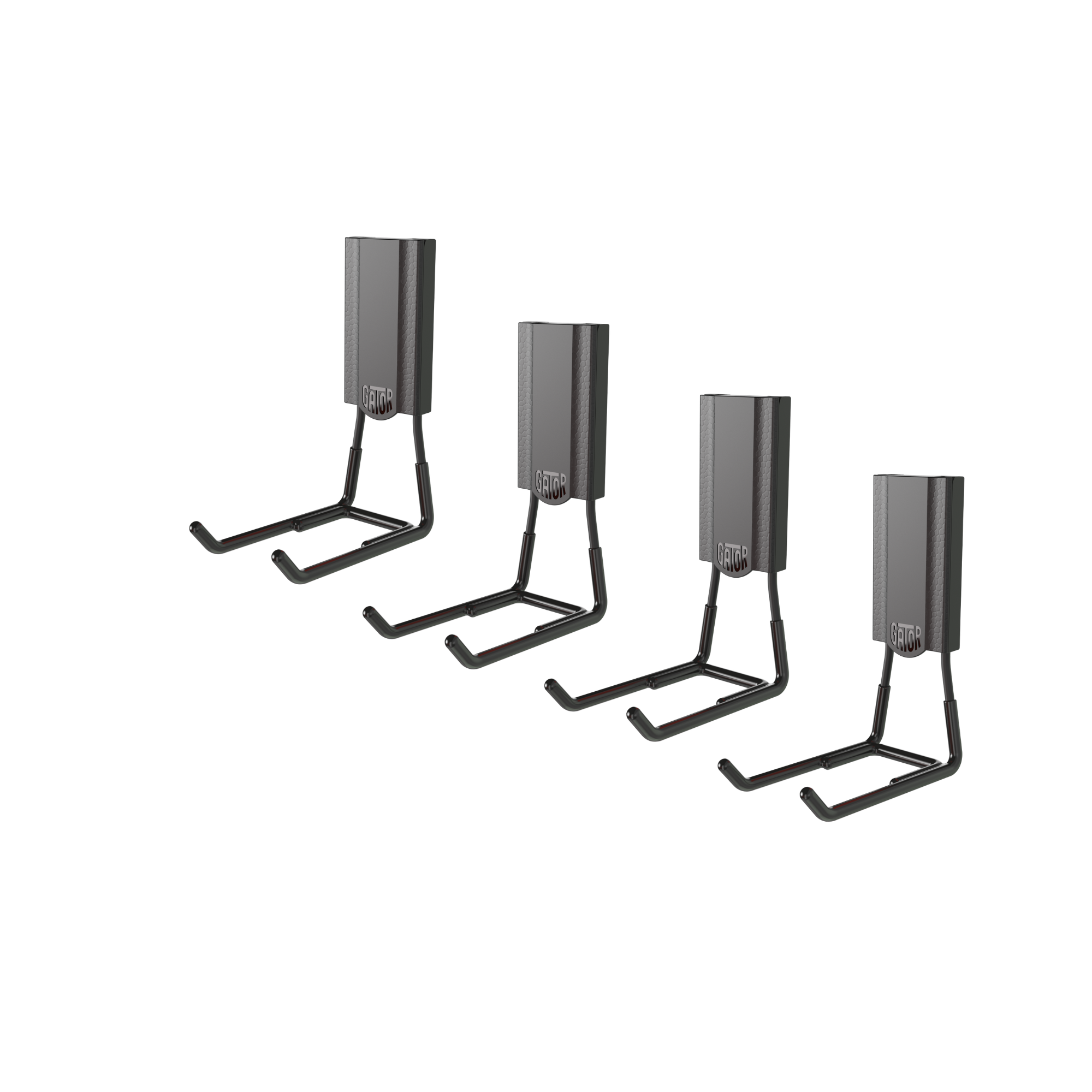 4" MIDI Open Magnetic Hook 4-Pack - Holds up to 25 lbs