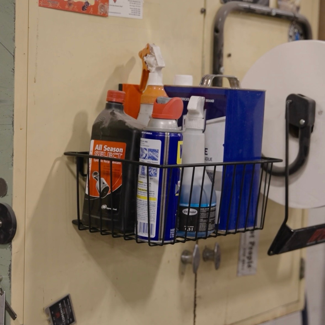 Small Utility Magnetic Basket - Holds up to 35 lbs