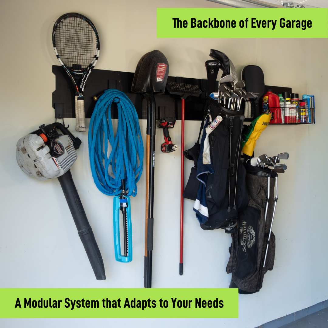 84" Magnetic Wall Storage System Kit