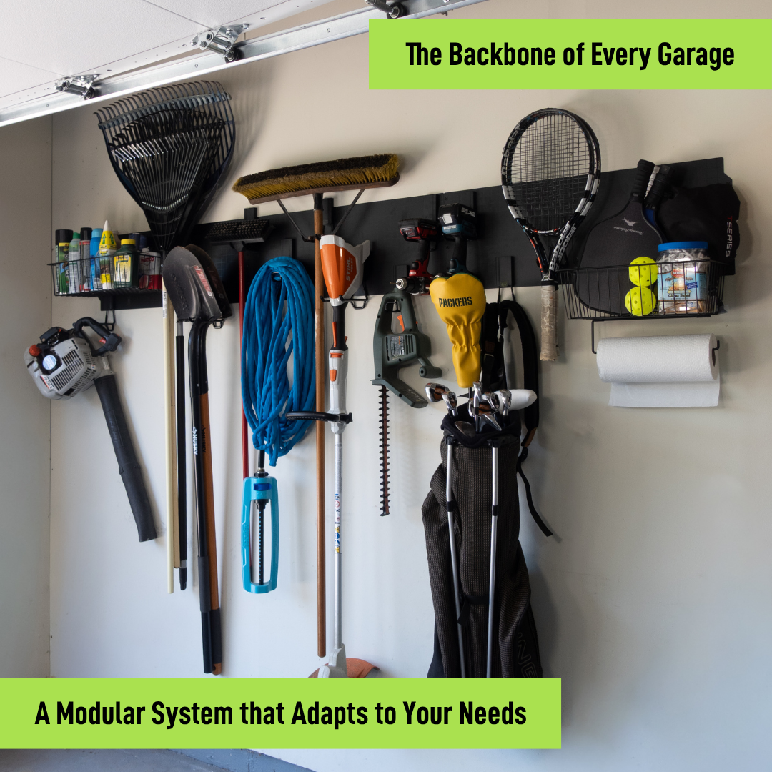 100" Magnetic Wall Storage System Kit