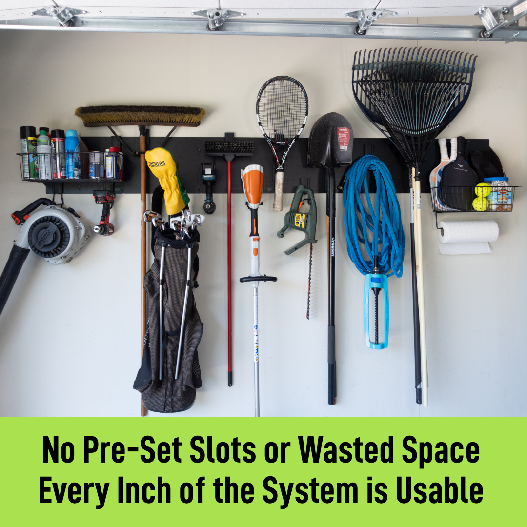 100" Magnetic Wall Storage System Kit