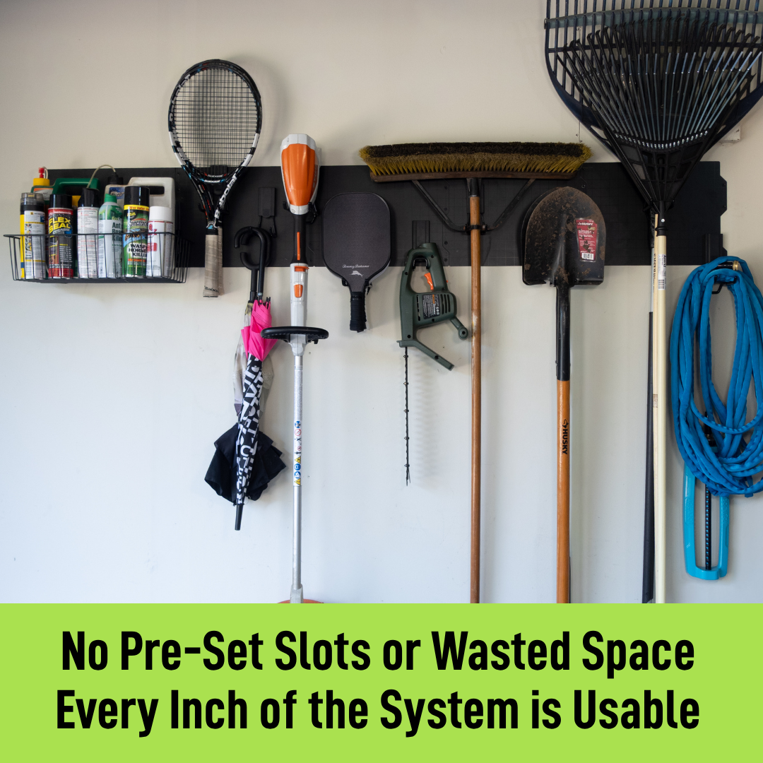 84" Magnetic Wall Storage System Kit