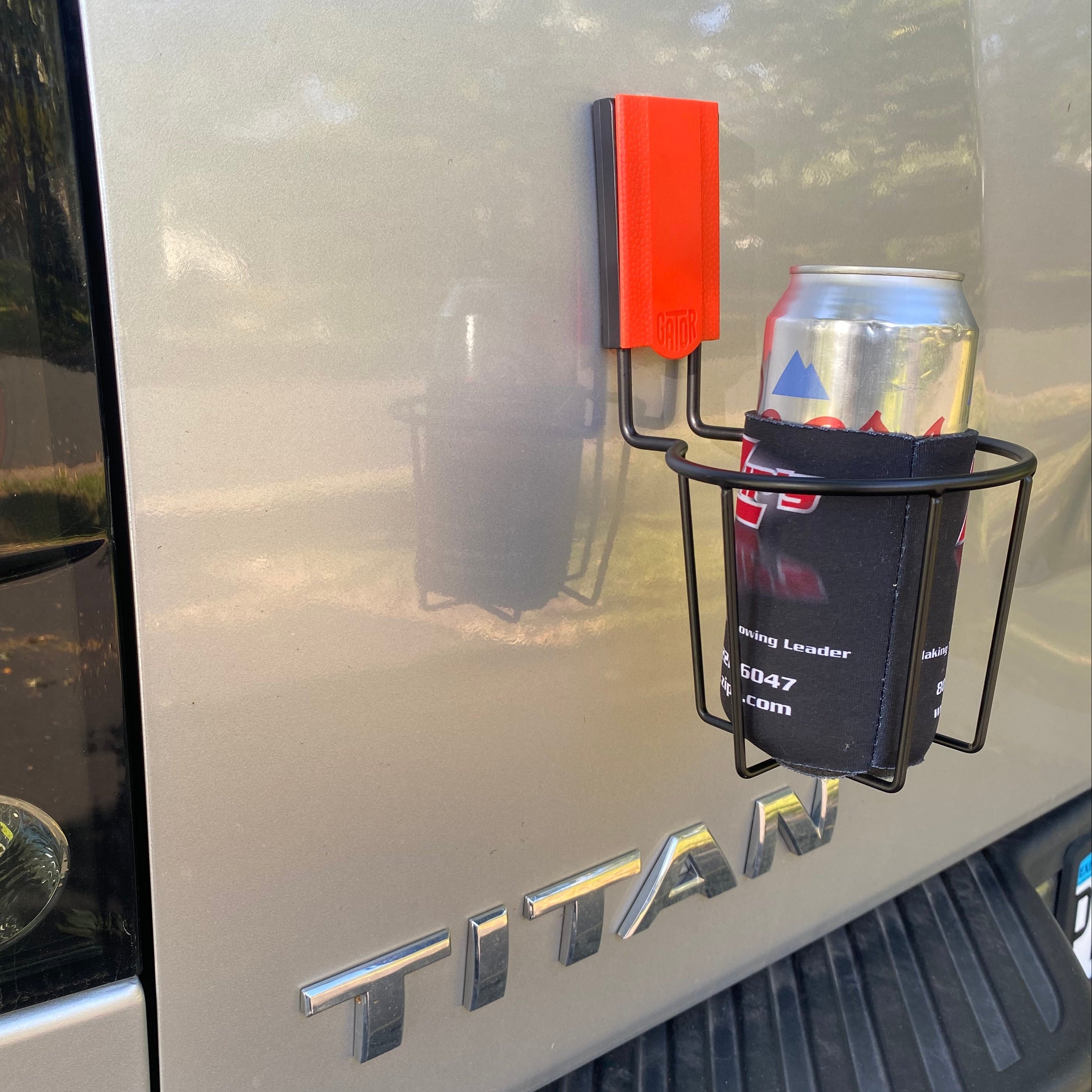 Magnetic Cup Holder - Holds up to 25 lbs